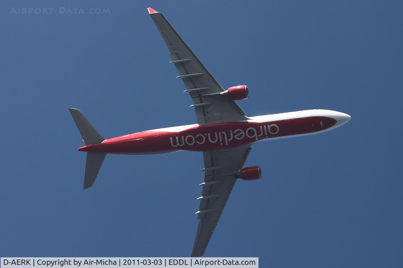 D-AERK, 1996 Airbus A330-322 C/N 120, Air Berlin