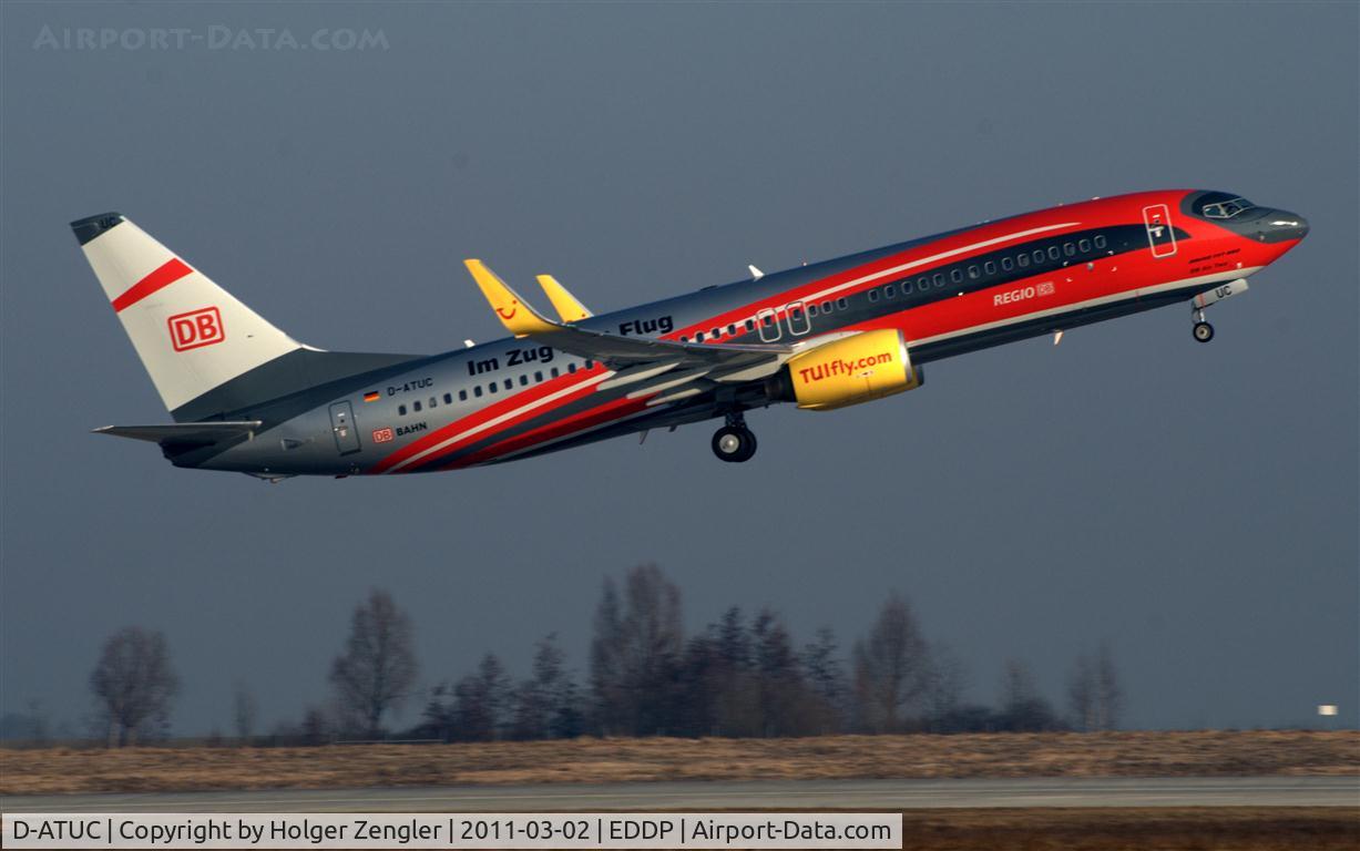 D-ATUC, 2006 Boeing 737-8K5 C/N 34684, The train has left the station.....
