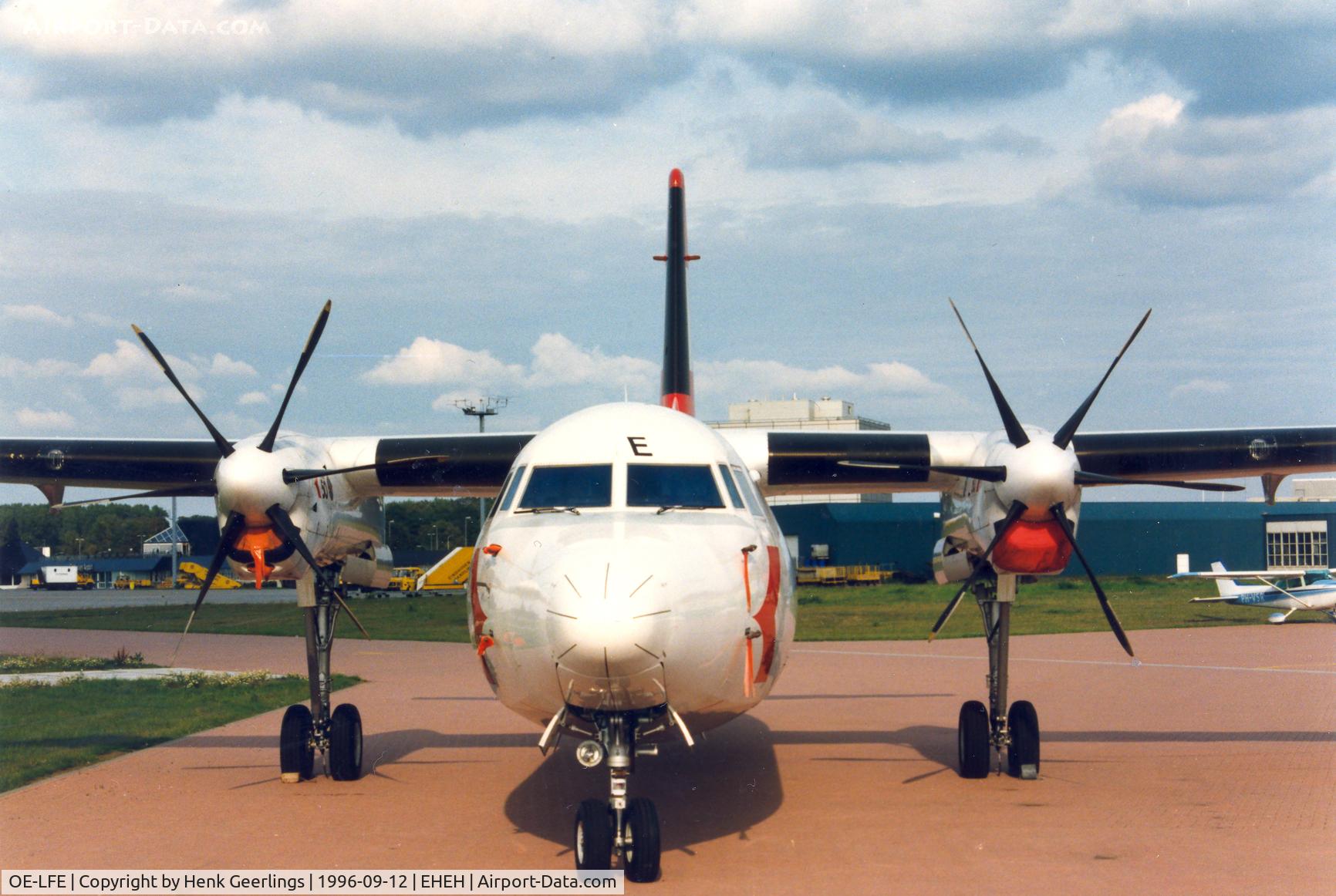 OE-LFE, 1991 Fokker F50 C/N 20227, Austrian