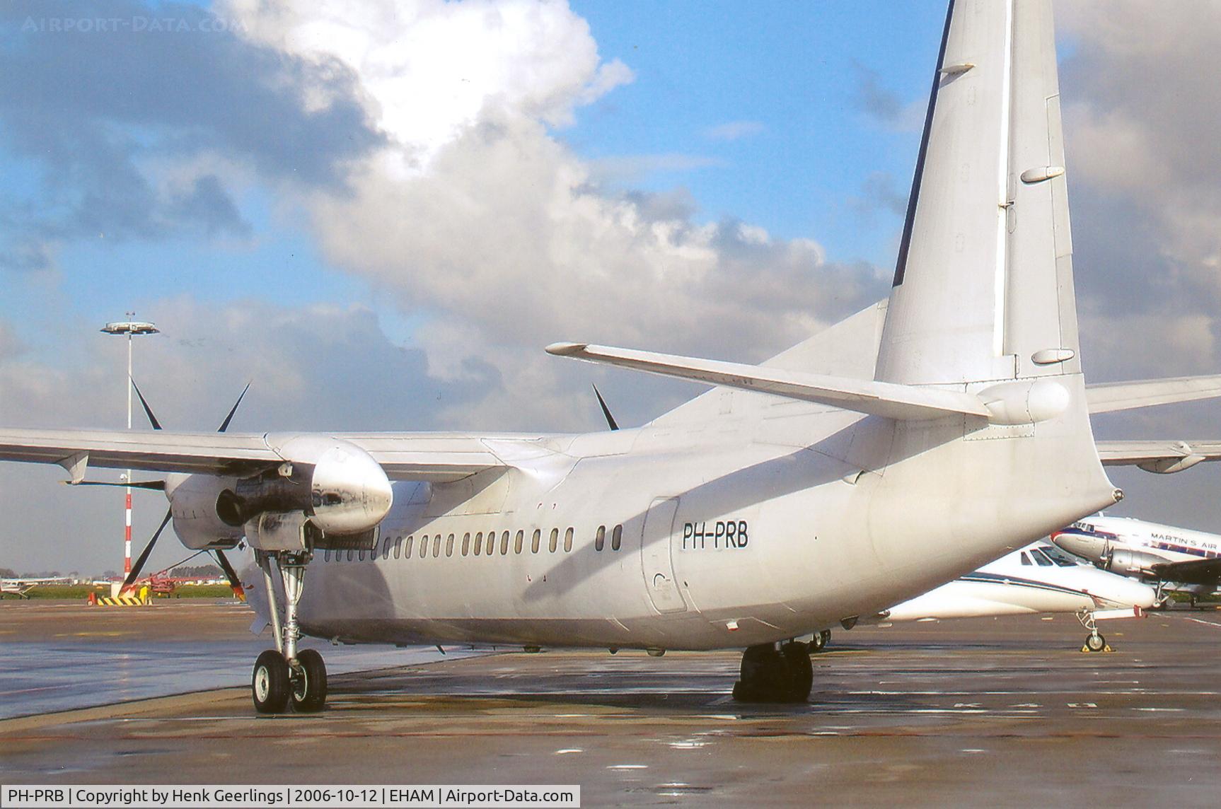 PH-PRB, 1988 Fokker 50 C/N 20138, All Planes