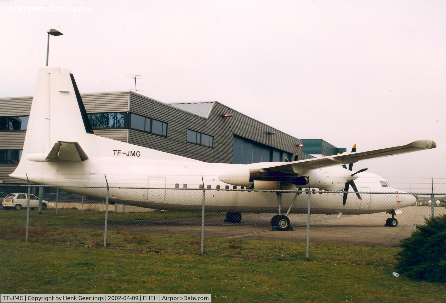 TF-JMG, 1989 Fokker 50 C/N 20144, ex Air Iceland