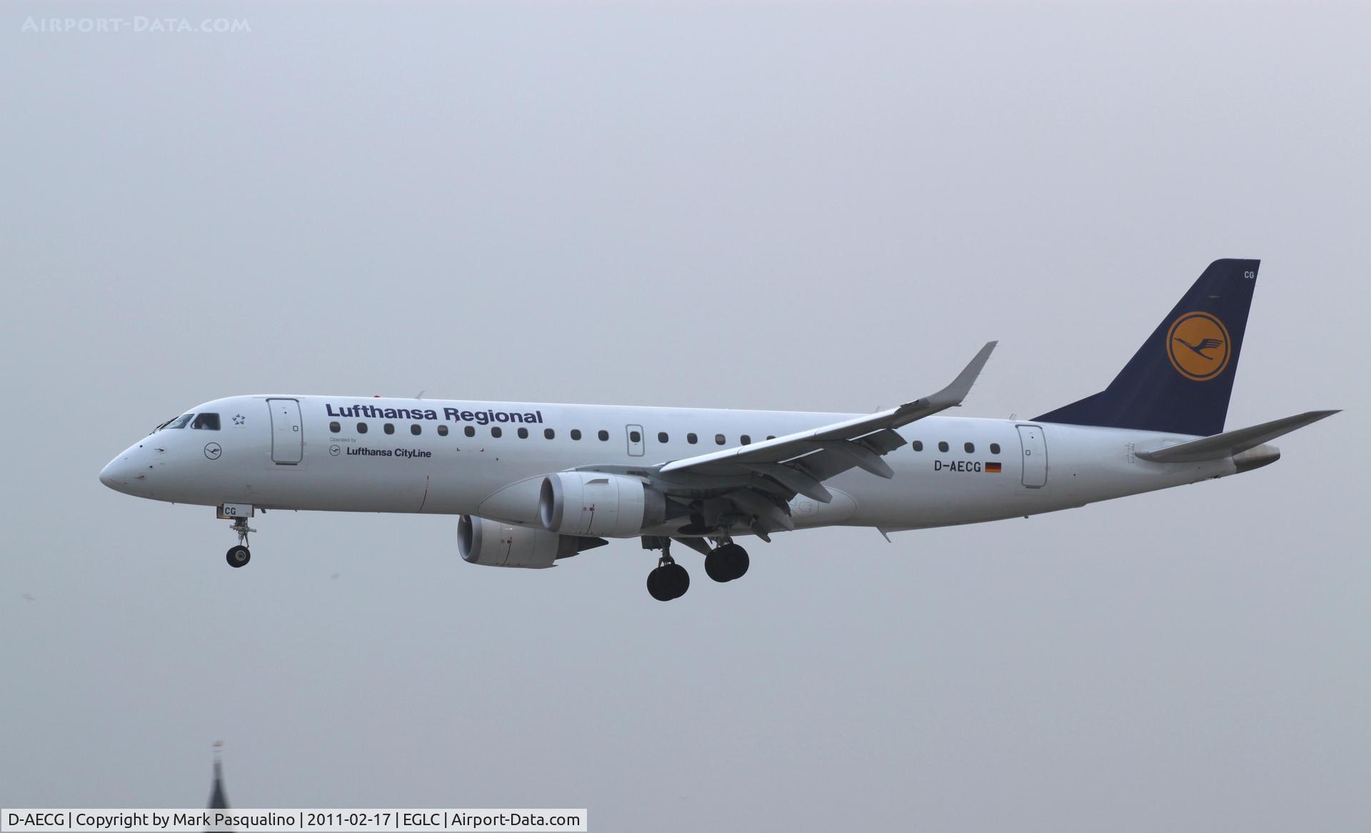 D-AECG, 2010 Embraer 190LR (ERJ-190-100LR) C/N 19000368, ERJ-190-100LR