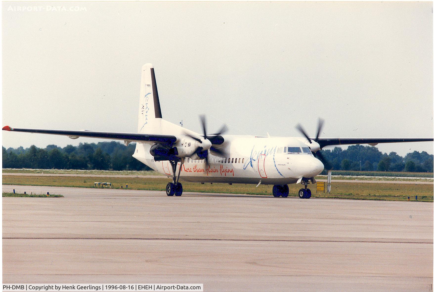 PH-DMB, 1992 Fokker 50 C/N 20264, Denim Air