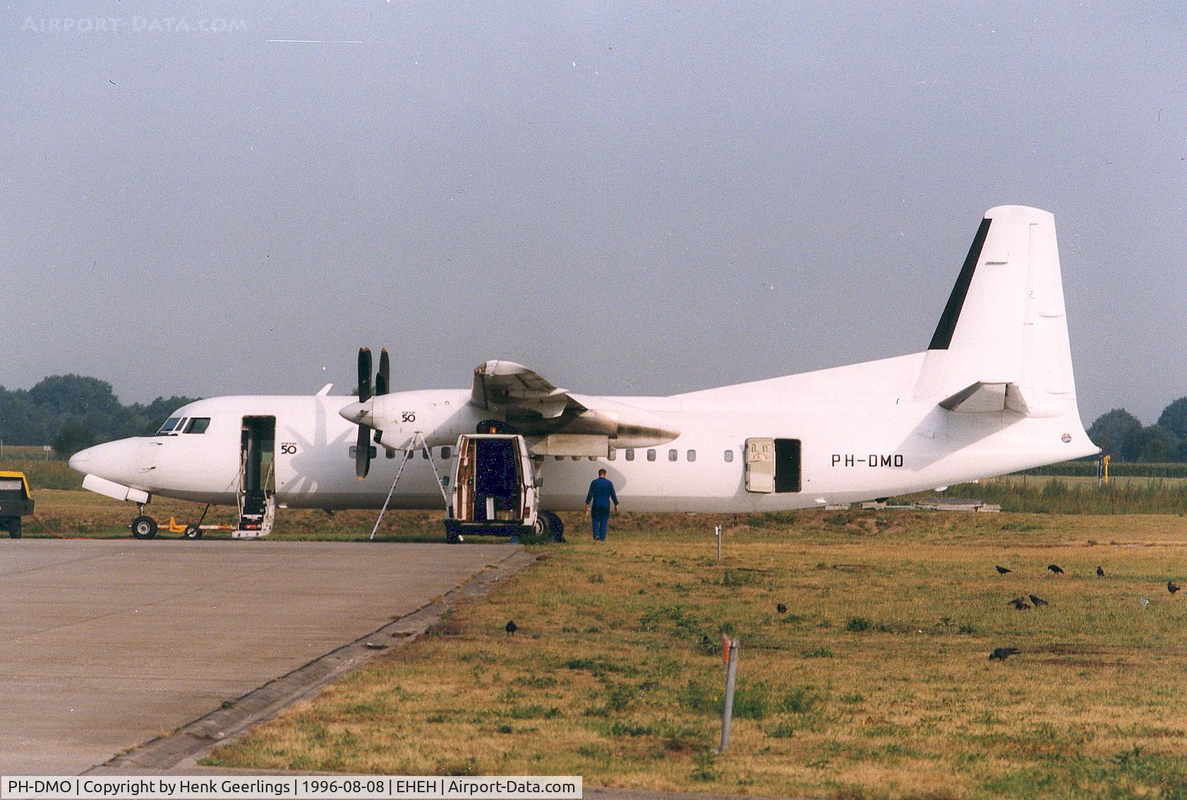 PH-DMO, 1987 Fokker 50 C/N 20103, No titles