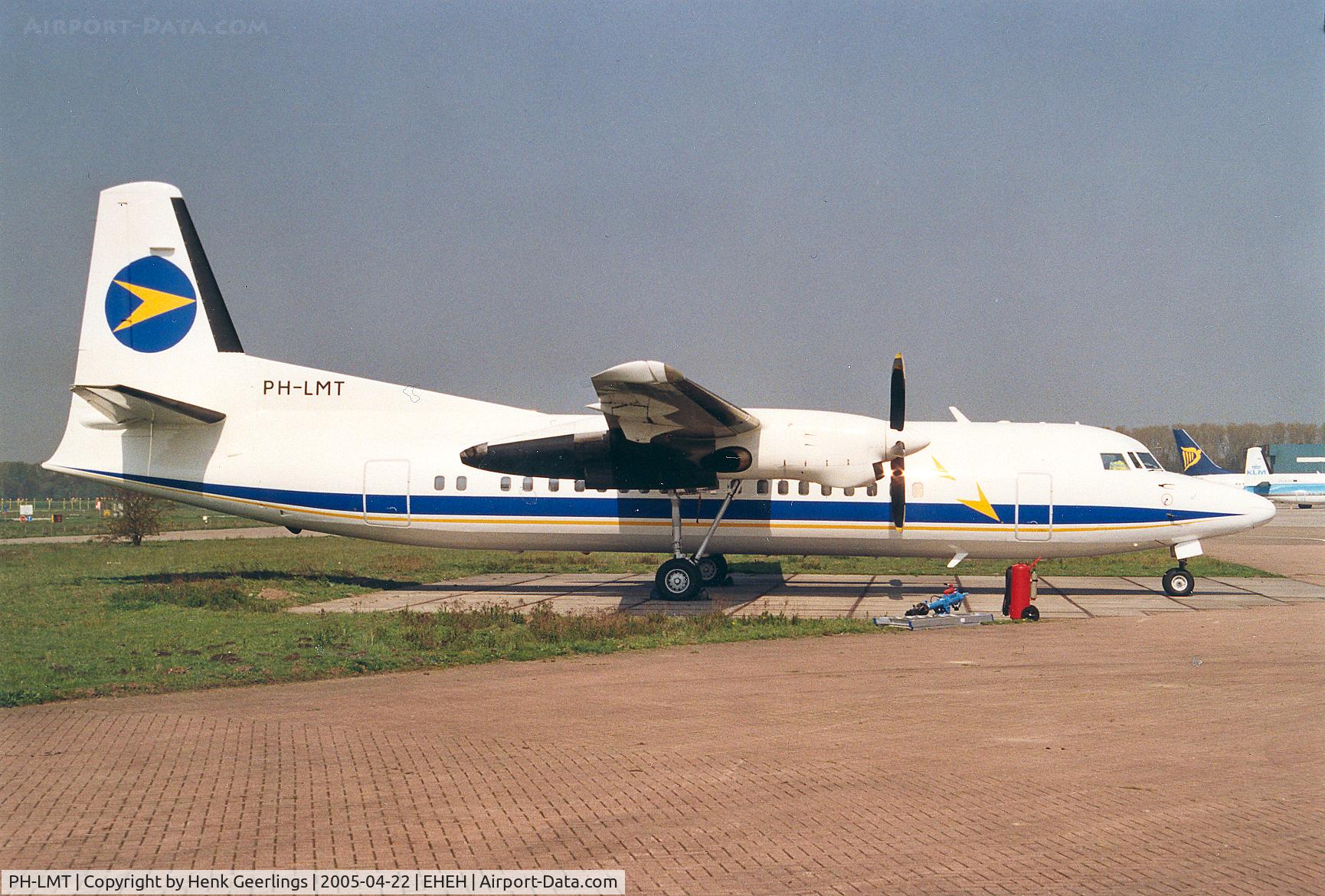 PH-LMT, 1990 Fokker 50 C/N 20192, Denim Air