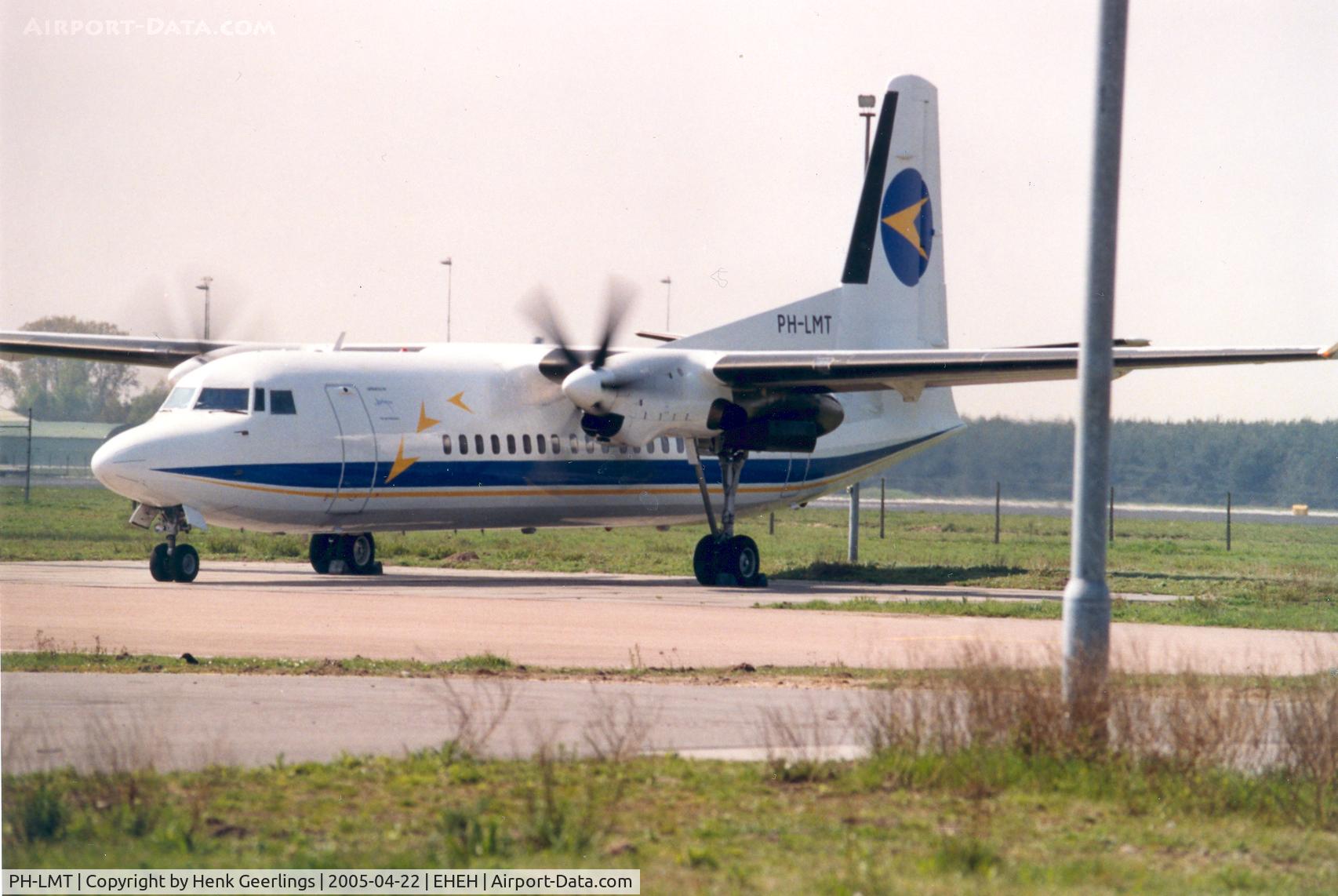 PH-LMT, 1990 Fokker 50 C/N 20192, Engine test ; Denim Air