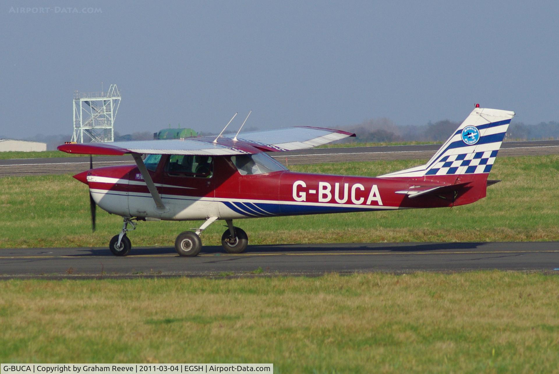 G-BUCA, 1970 Cessna A150K Aerobat C/N A15000220, At Norwich.