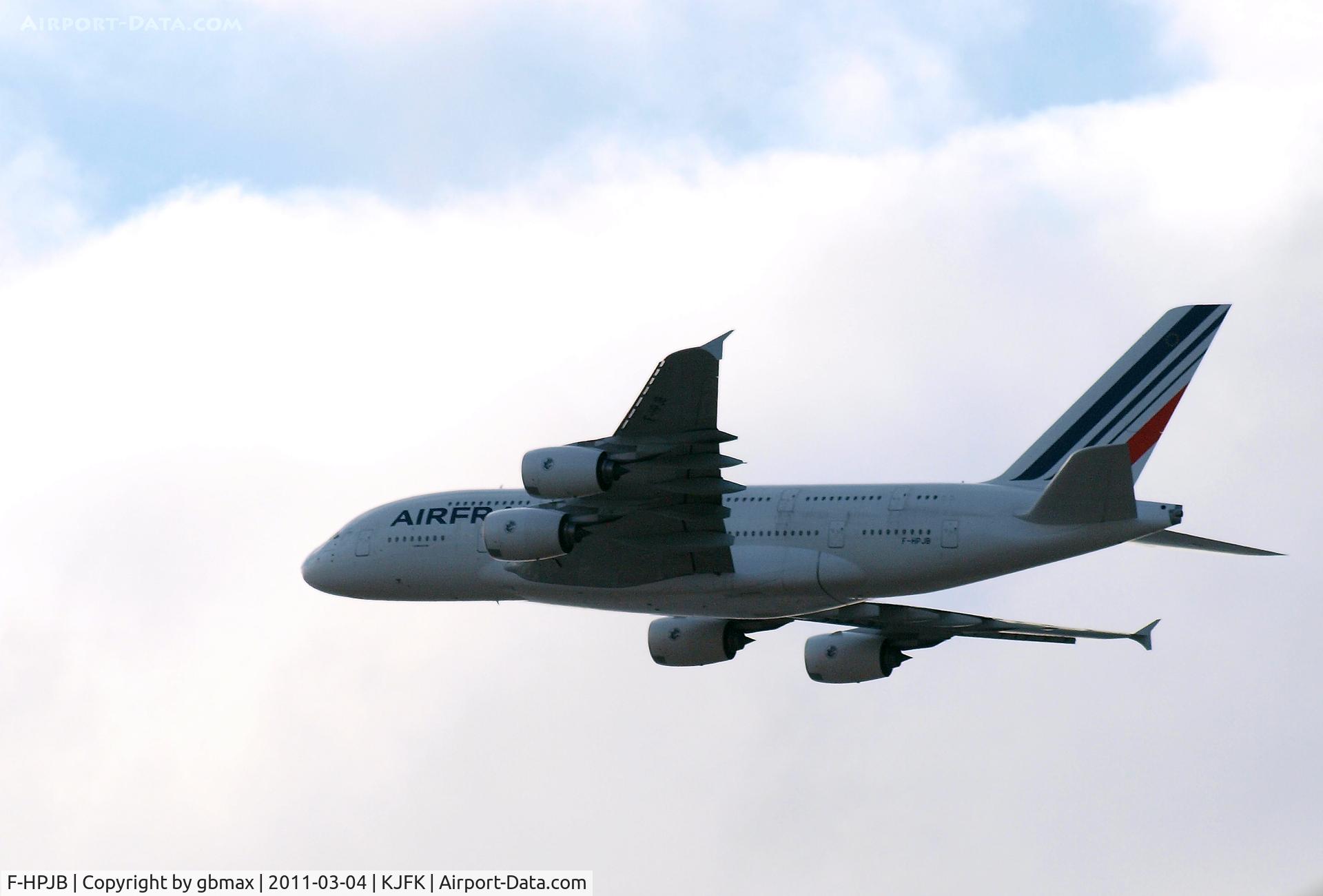 F-HPJB, 2009 Airbus A380-861 C/N 040, Back To NYC/JFK