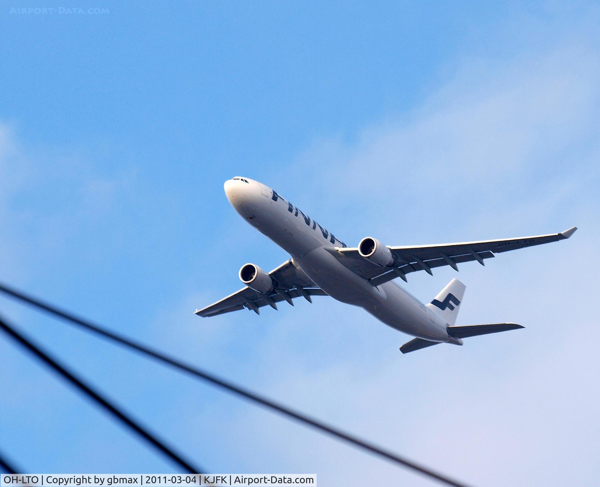 OH-LTO, 2009 Airbus A330-302X C/N 1013, FINNAIR A330 Coming to NYC/JFK....
