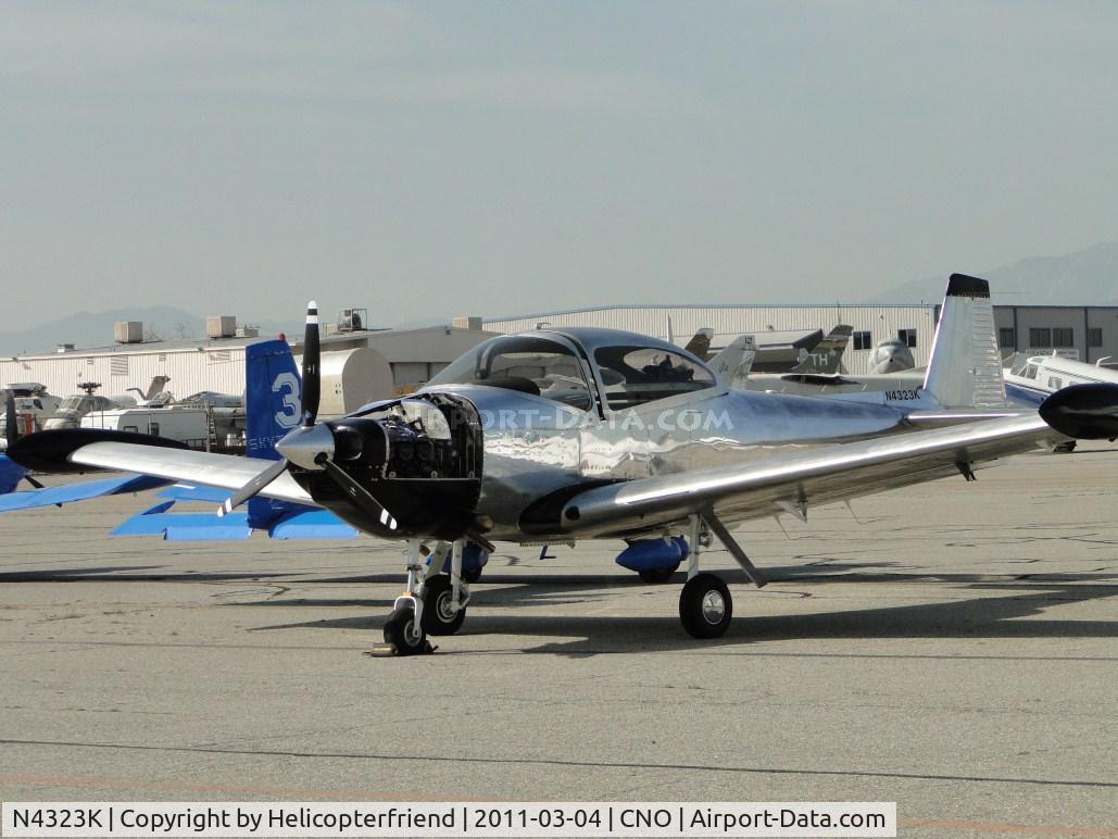N4323K, 1948 Ryan Navion C/N NAV-4-1323, Cowling off and work being done to the front end