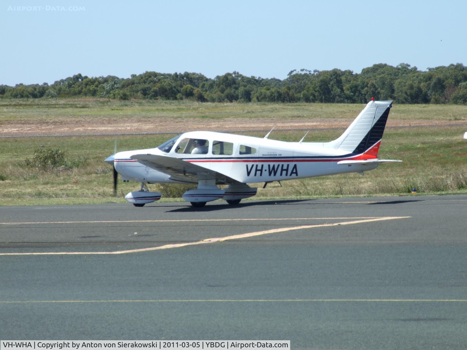 VH-WHA, 1979 Piper PA-28-161 C/N 28-7916268, VH-WHA @ YBDG Piper PA-28-161 Warrior II [1979]