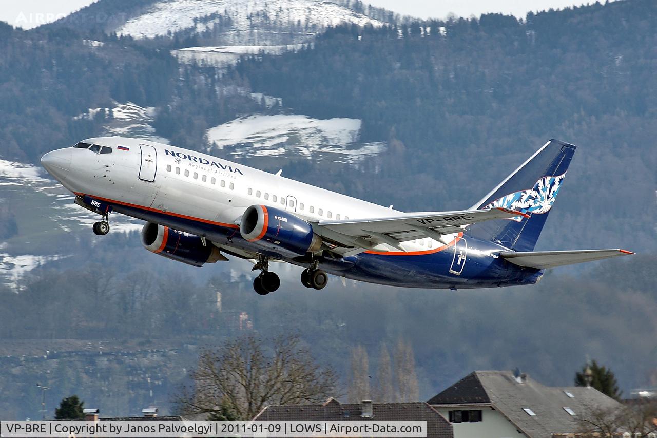 VP-BRE, 1992 Boeing 737-53C C/N 24827, Nordavia Regional Airlinea Boeing 737-53C  take off in LOWS/SZG
