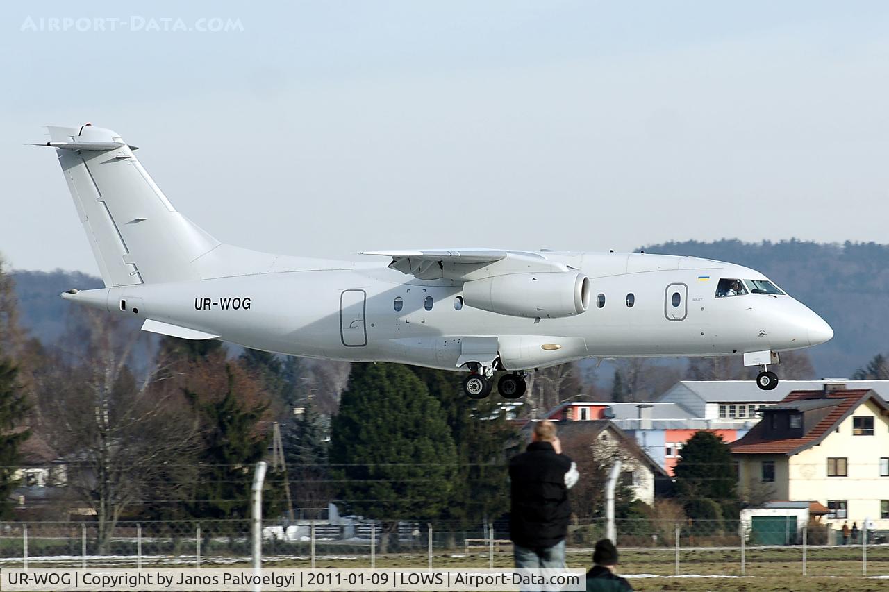 UR-WOG, 1999 Fairchild Dornier 328-300 328JET C/N 3118, Aerostar Dornier 328-300 328JET landing in LOWS/SZG