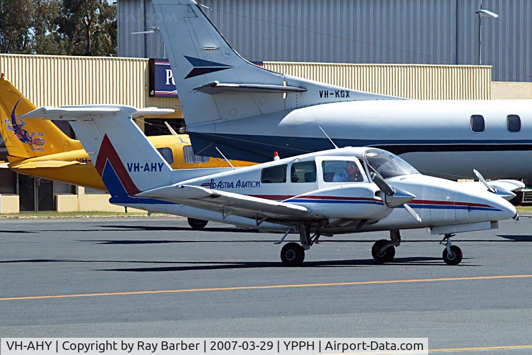 VH-AHY, 1979 Beech 76 Duchess C/N ME-187, Beech 76 Duchess [ME-187] Perth~VH 29/03/2007
