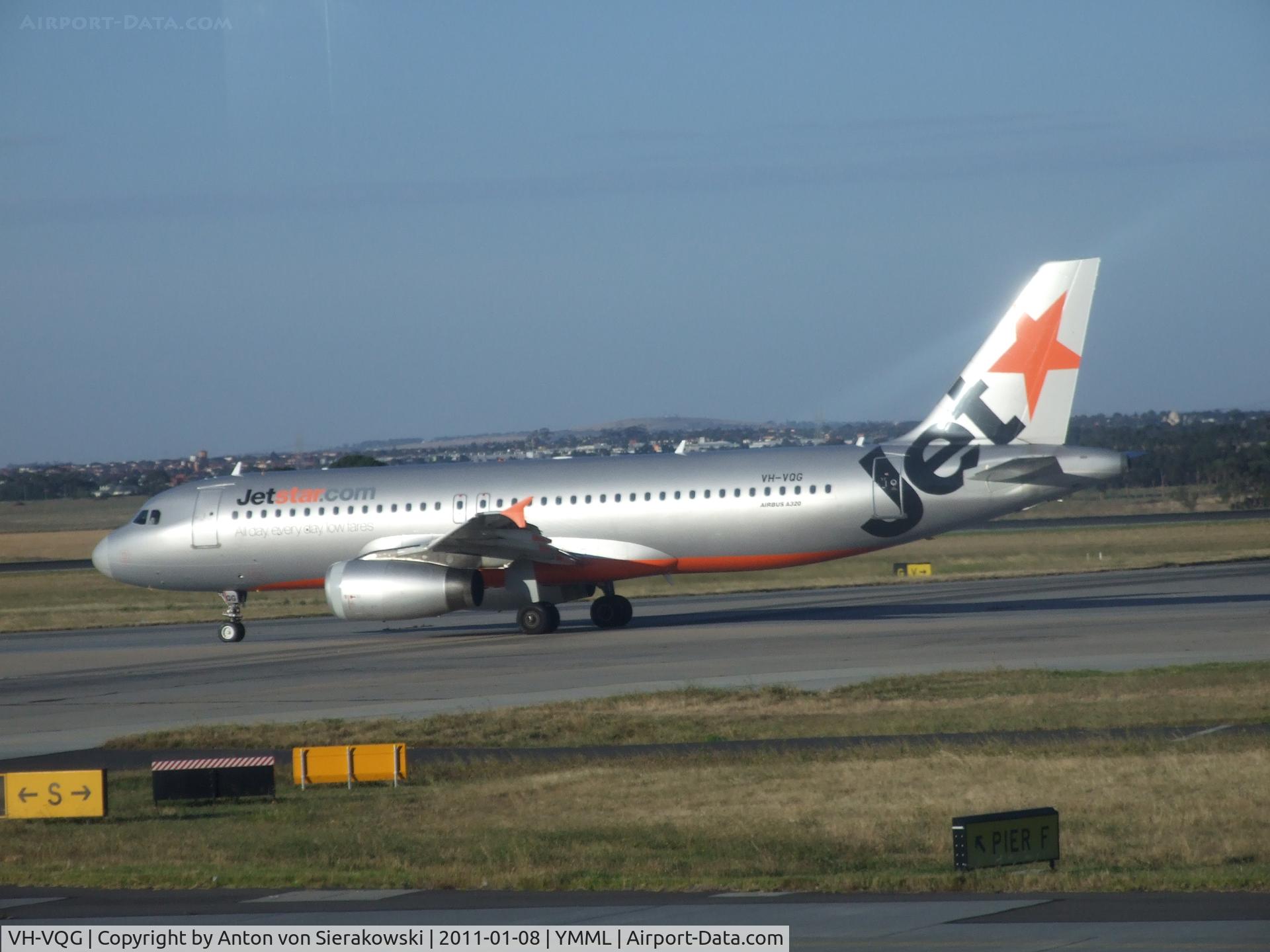 VH-VQG, 2006 Airbus A320-232 C/N 2787, VH-VQG @ YMML Airbus A320-232 Jetstar