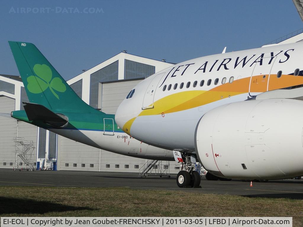 EI-EOL, 2004 Airbus A330-243 C/N 597, parking Sogerma, Jet Airways