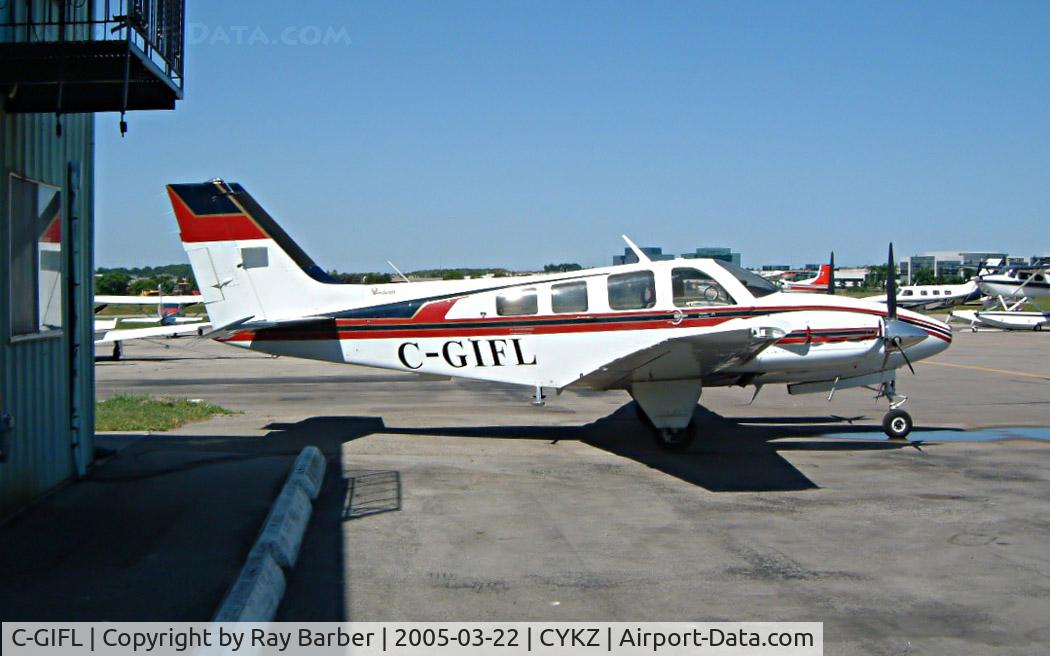 C-GIFL, 1984 Beech 58P Baron C/N TJ-468, Beech 58P Baron [TJ-468] Toronto-Buttonville~C 22/06/2005.