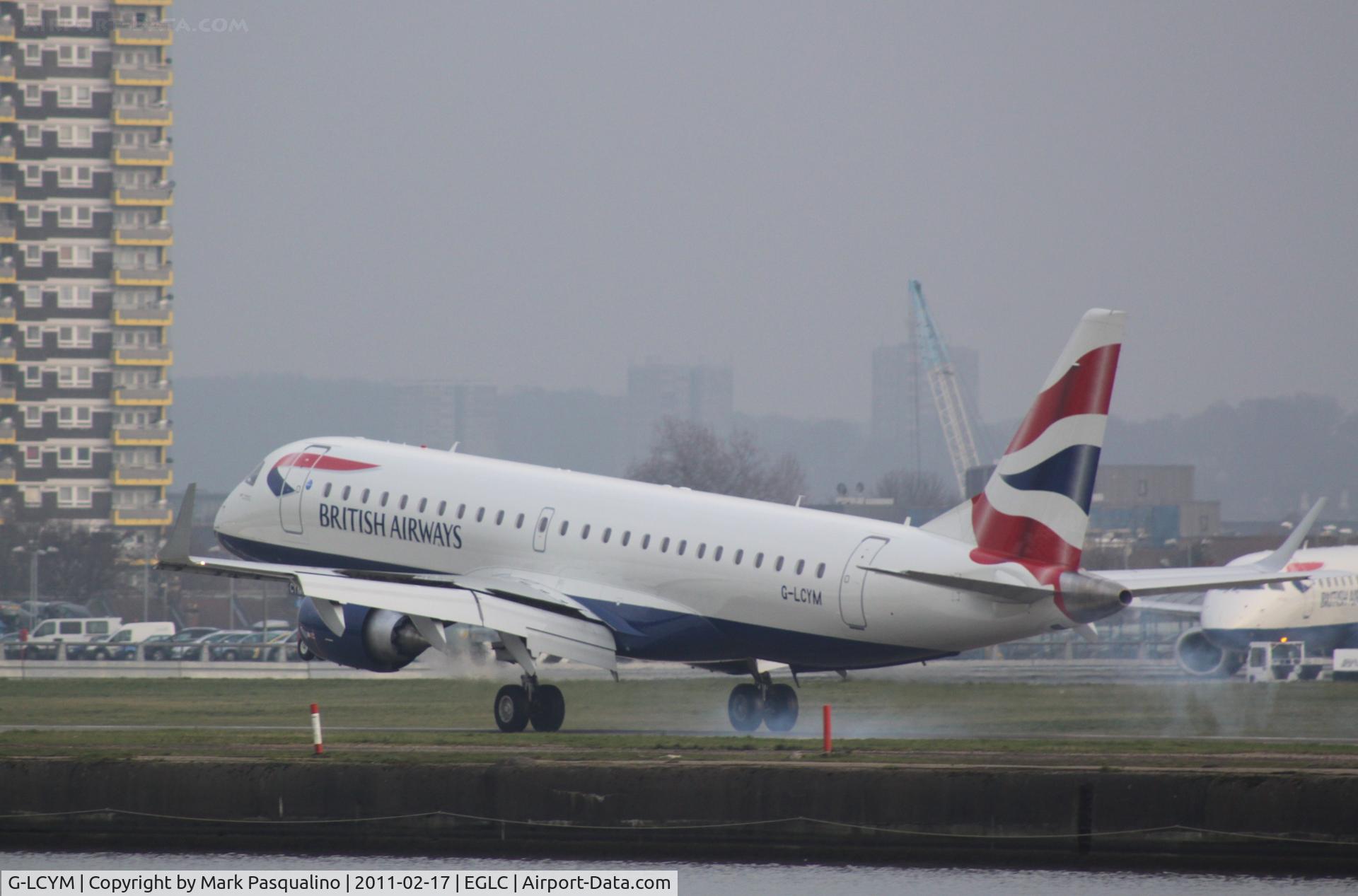 G-LCYM, 2010 Embraer 190SR (ERJ-190-100SR) C/N 19000351, ERJ 190-100SR
