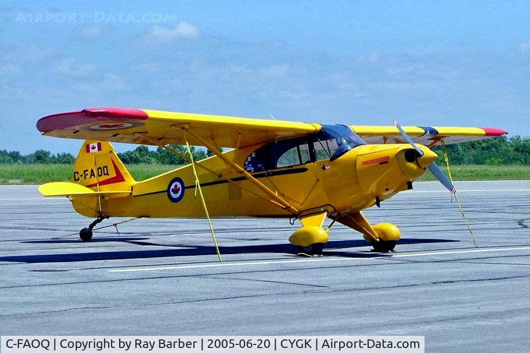 C-FAOQ, 1947 Piper PA-12 Super Cruiser C/N 12-2024, Piper PA-12 Super Cruiser [12-2024] Kingston~C 20/06/2005.