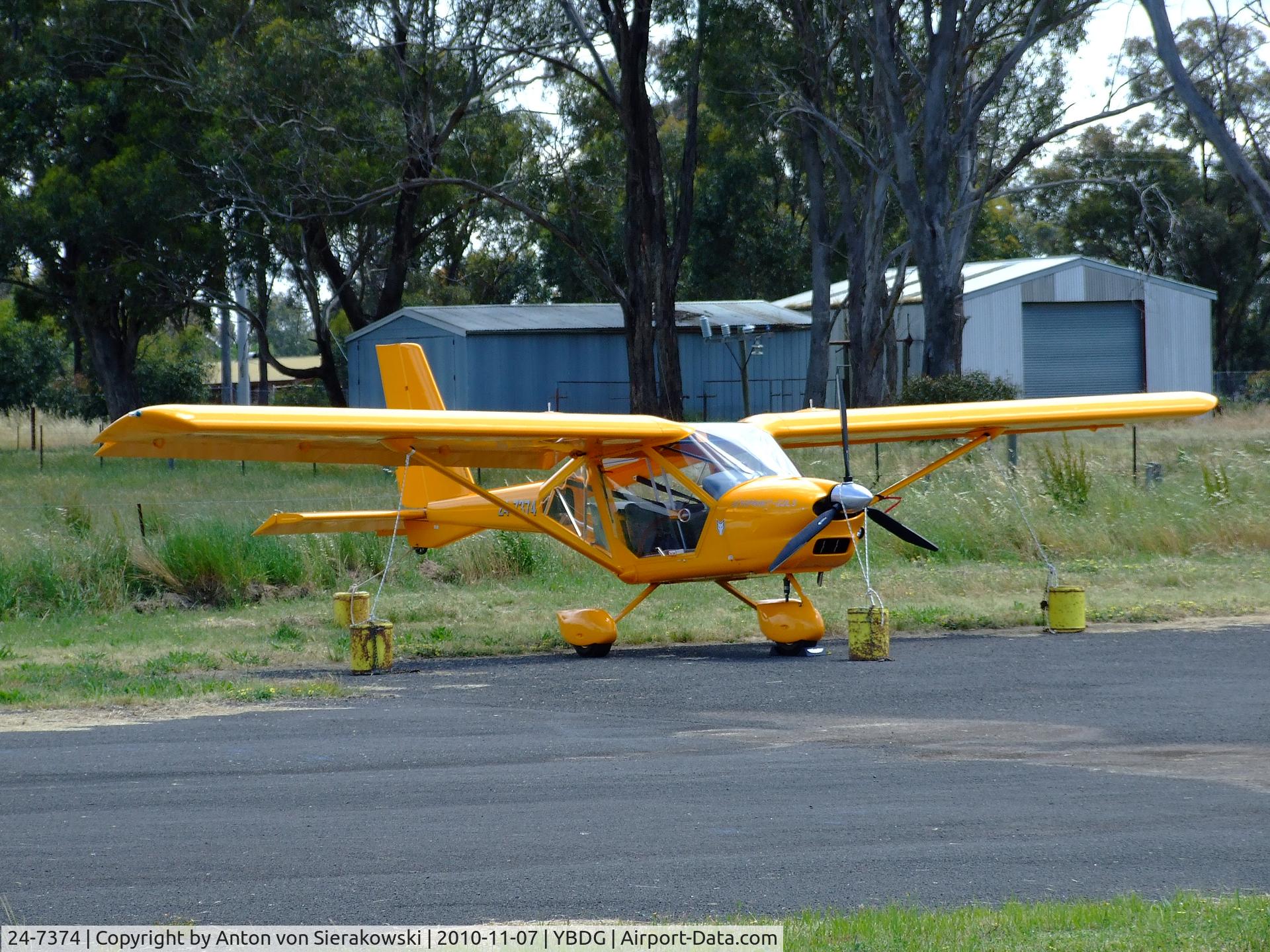 24-7374, Aeroprakt A-22LS Foxbat C/N Not found 24-7374, RAA24-7374 @ YBDG Aeroprakt	A22 LS