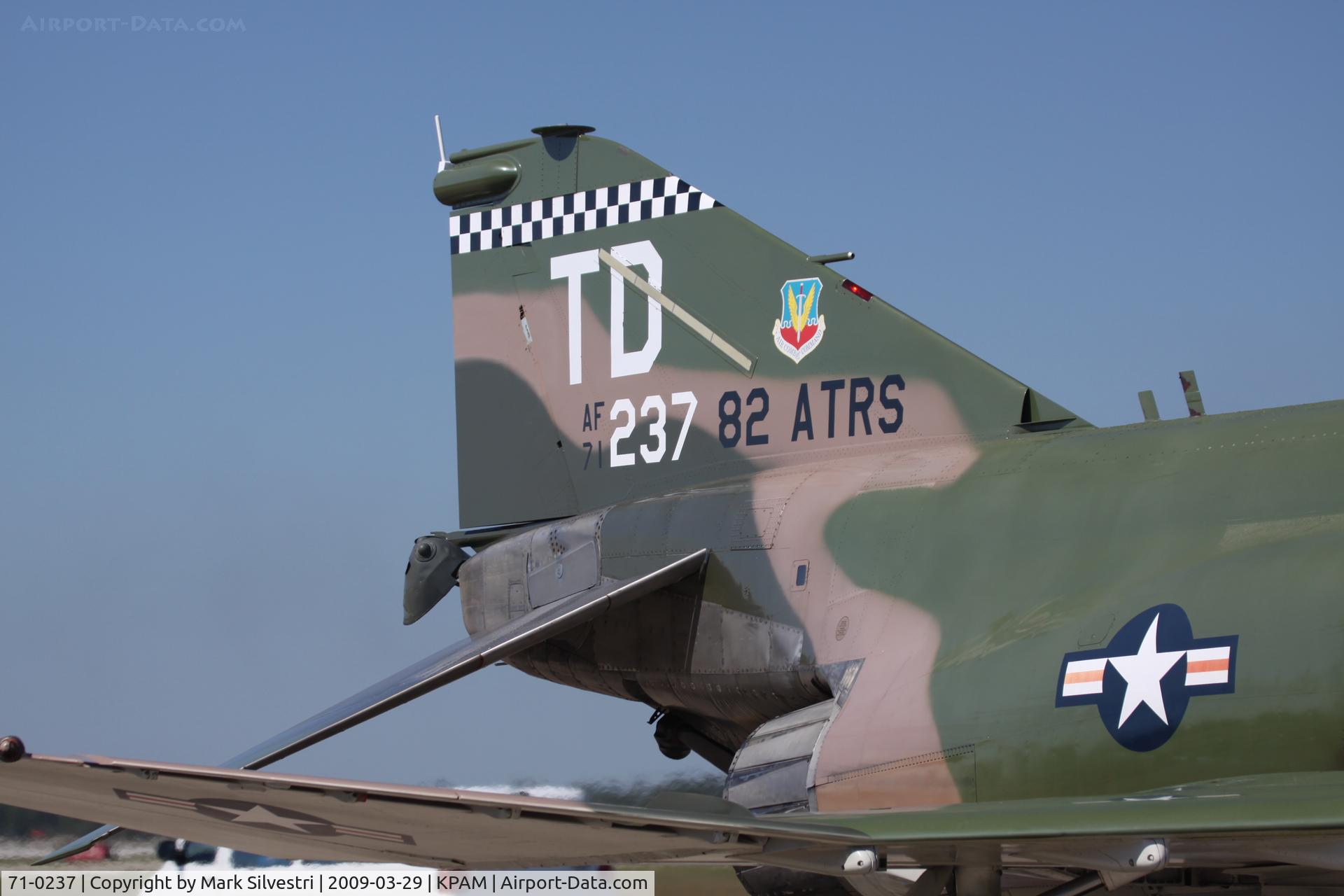 71-0237, 1971 McDonnell Douglas QF-4E Phantom II C/N 4225, Tyndall 2009