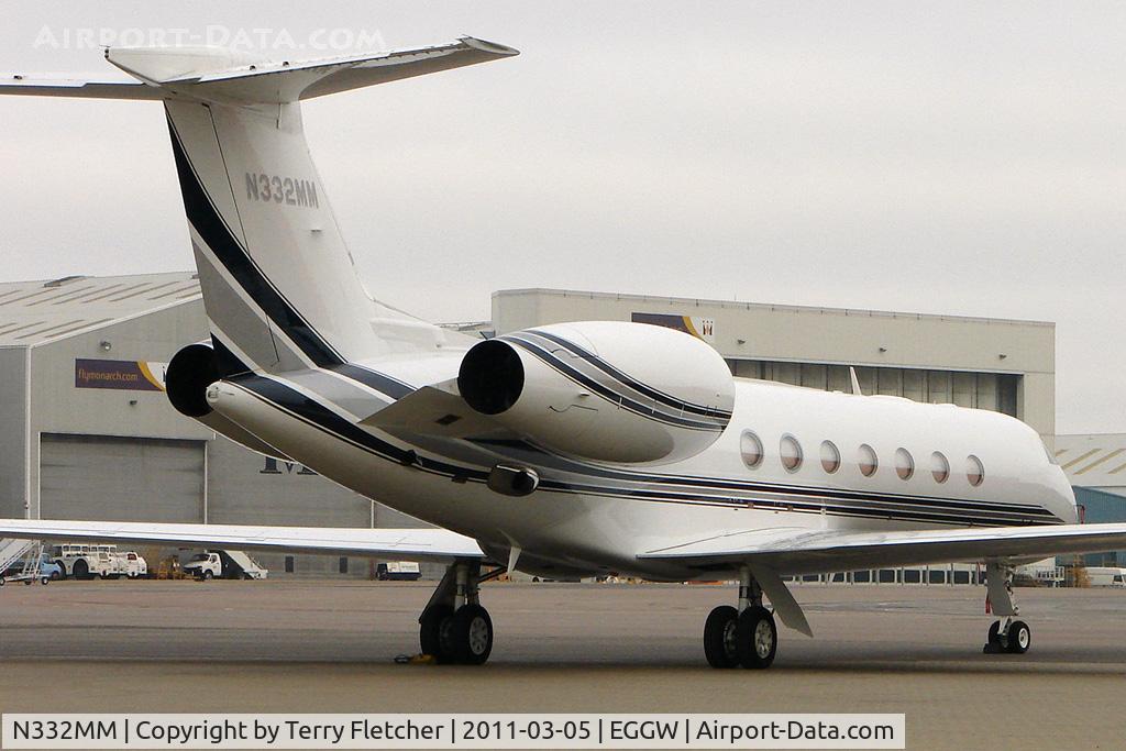 N332MM, Gulfstream Aerospace GV-SP (G550) C/N 5283, Gulfstream Aerospace GV-SP (G550), c/n: 5283 at Luton