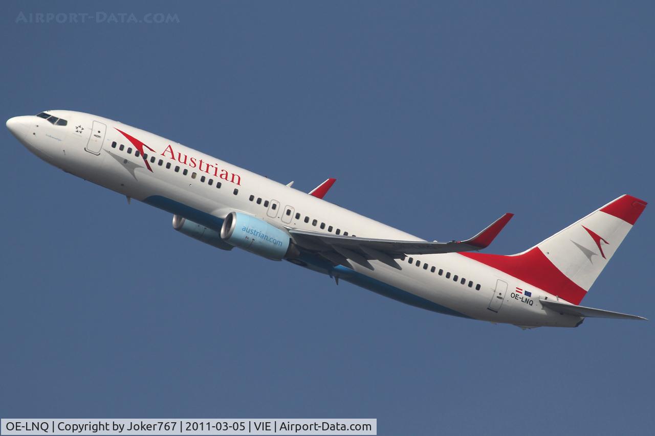 OE-LNQ, 2003 Boeing 737-8Z9 C/N 30421, Austrian Airlines