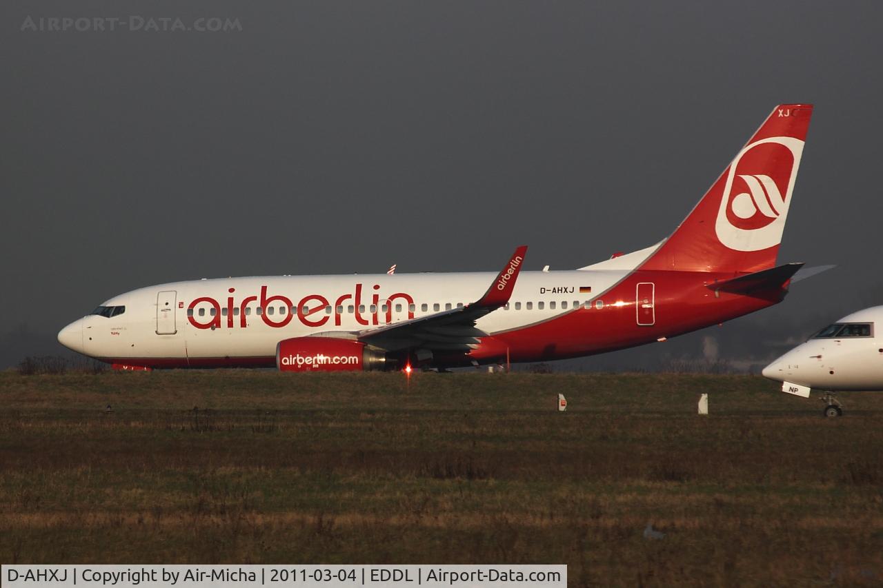 D-AHXJ, 2008 Boeing 737-7Q8 C/N 35277, Air Berlin