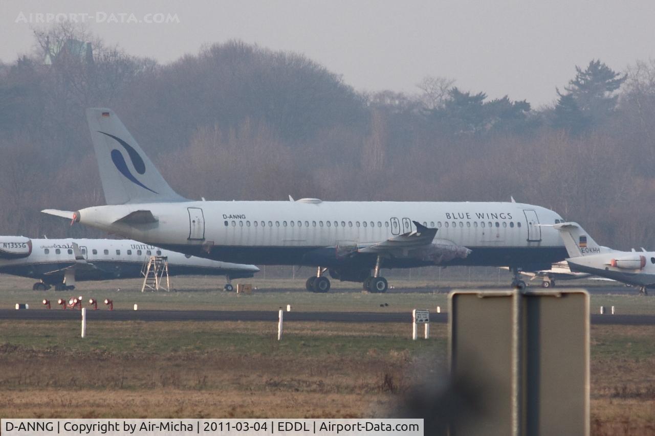 D-ANNG, 2001 Airbus A320-232 C/N 1464, Blue Wings, Without Turbine