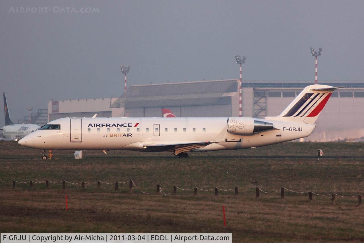 F-GRJU, 1997 Canadair CRJ-100ER (CL-600-2B19) C/N 7162, Brit Air