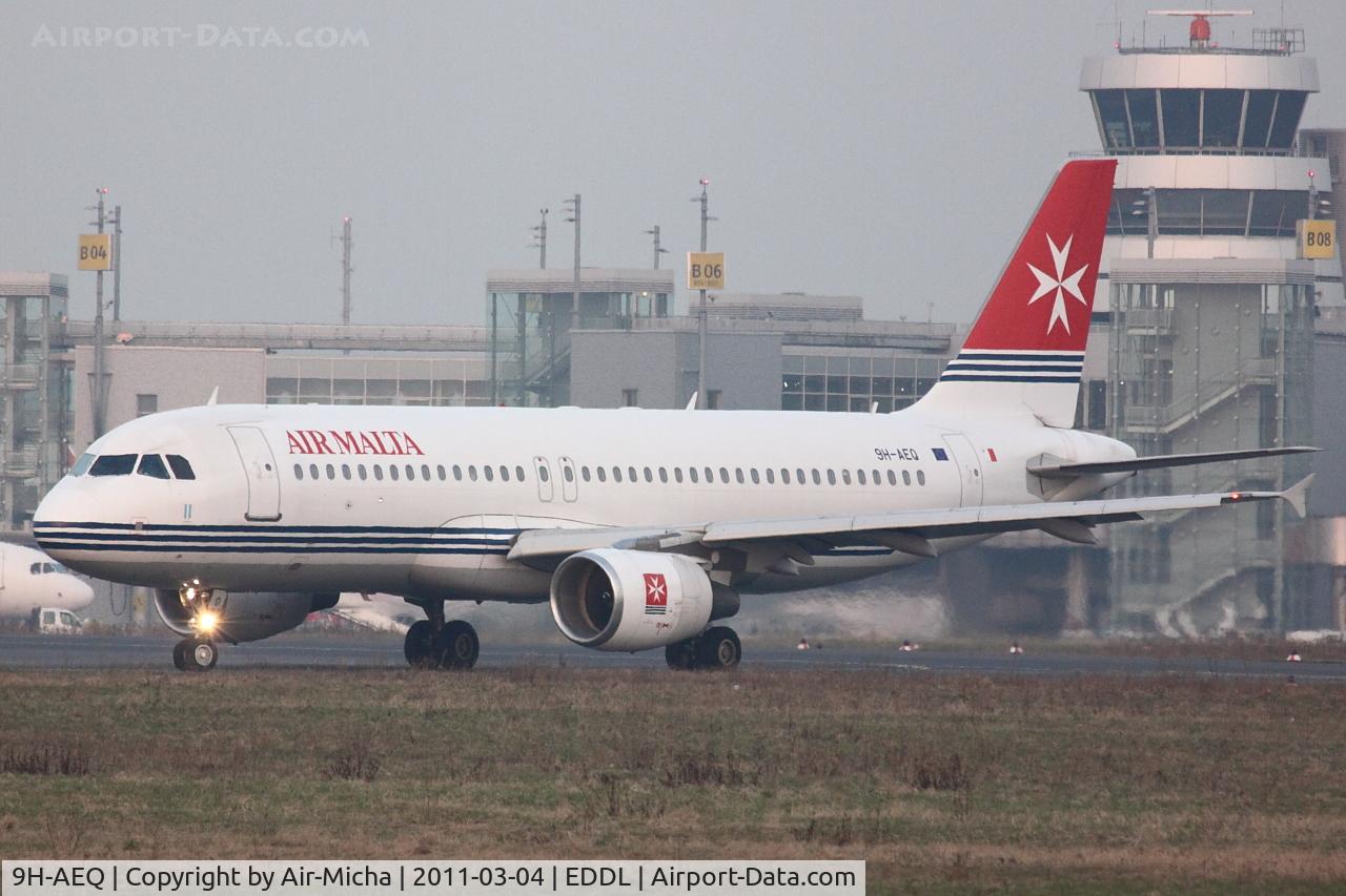 9H-AEQ, 2007 Airbus A320-214 C/N 3068, Air Malta, Name: Tarxien