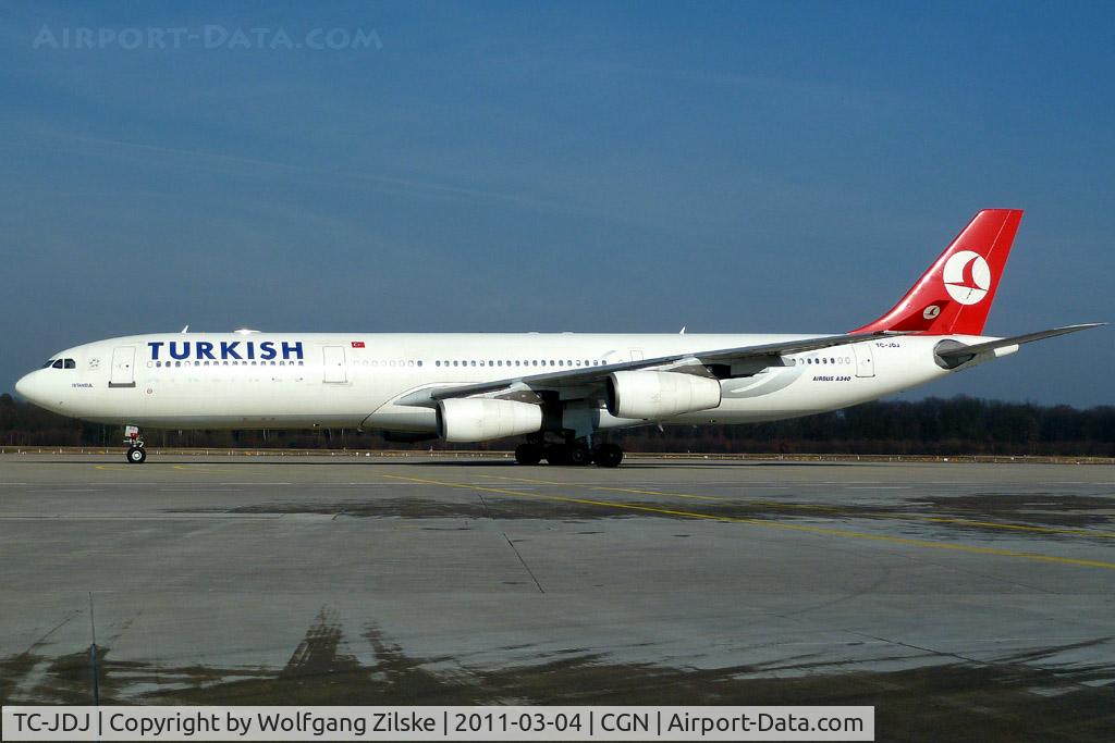TC-JDJ, 1993 Airbus A340-311 C/N 023, visitor