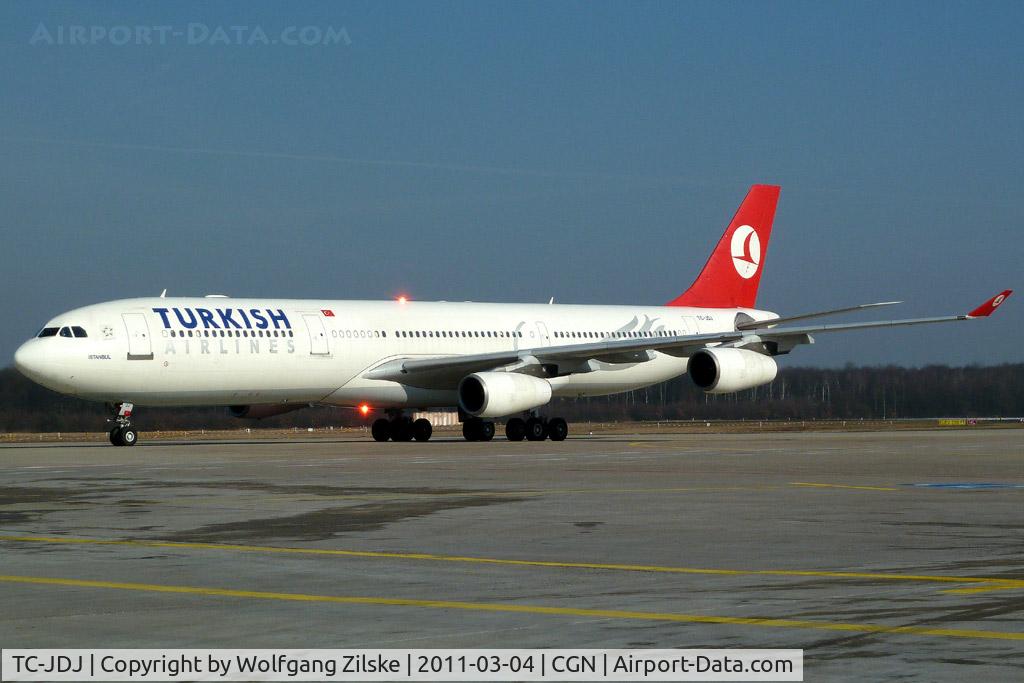 TC-JDJ, 1993 Airbus A340-311 C/N 023, visitor