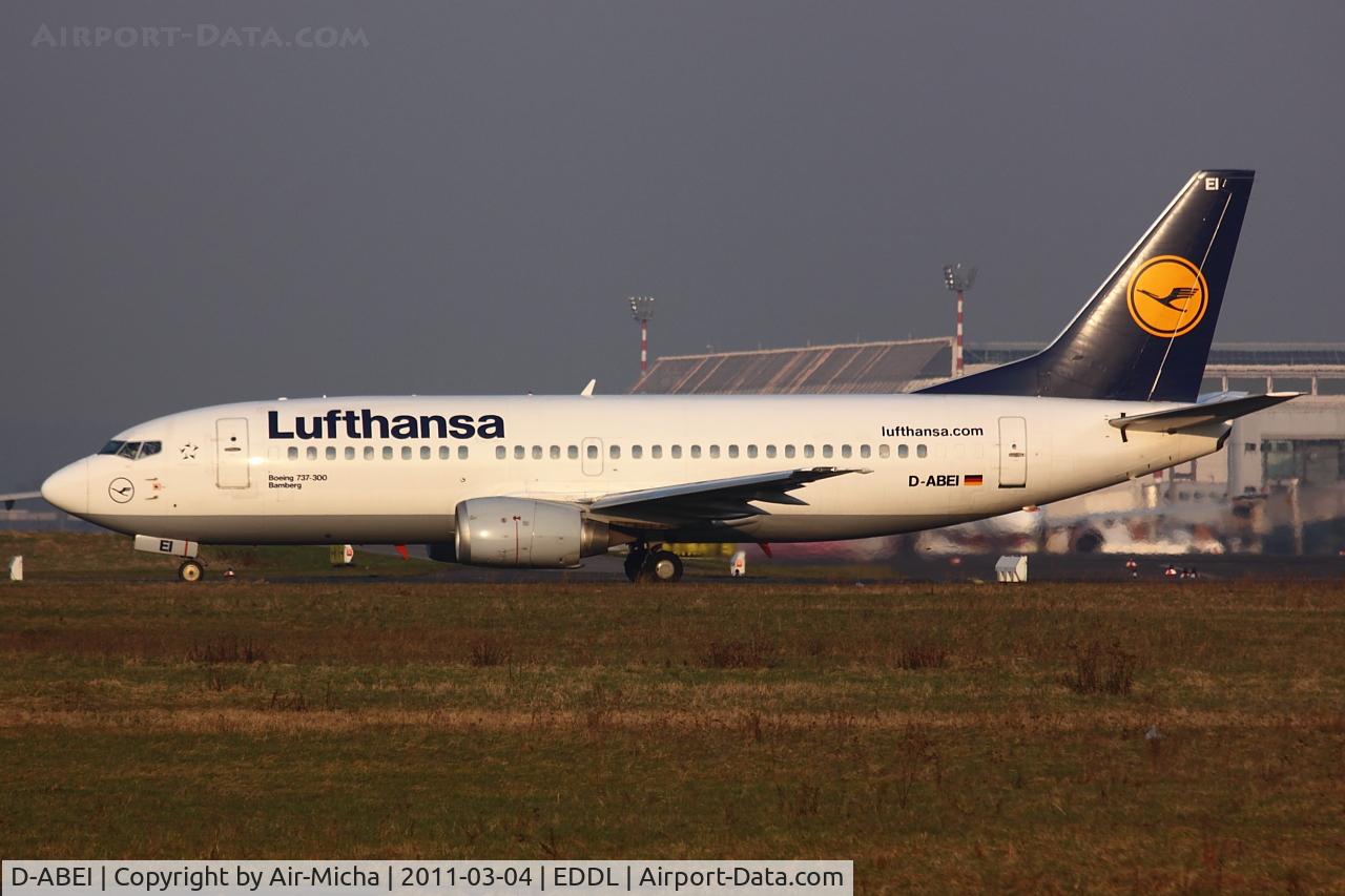 D-ABEI, 1991 Boeing 737-330 C/N 25359, Lufthans, Name: Bamberg
