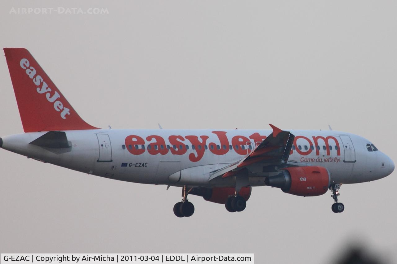 G-EZAC, 2006 Airbus A319-111 C/N 2691, EasyJet
