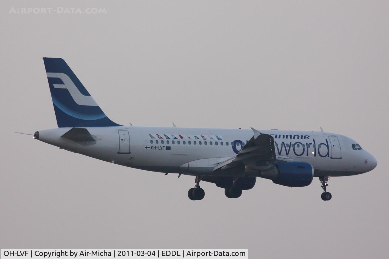 OH-LVF, 2002 Airbus A319-112 C/N 1808, Finnair, Name: oneworld