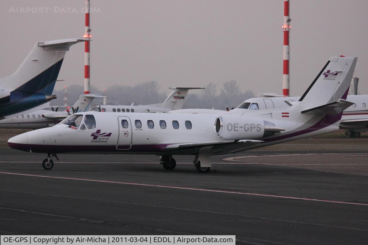 OE-GPS, 1998 Cessna 550 Citation Bravo C/N 550-0837, Tyrol Air Ambulance