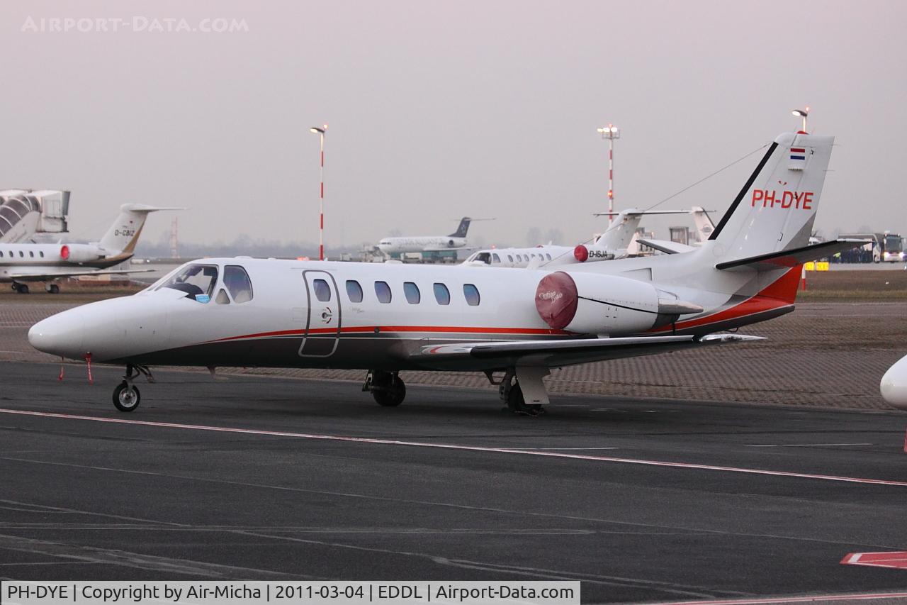 PH-DYE, 2000 Cessna 550 Citation Bravo C/N 550-0927, Solid Air
