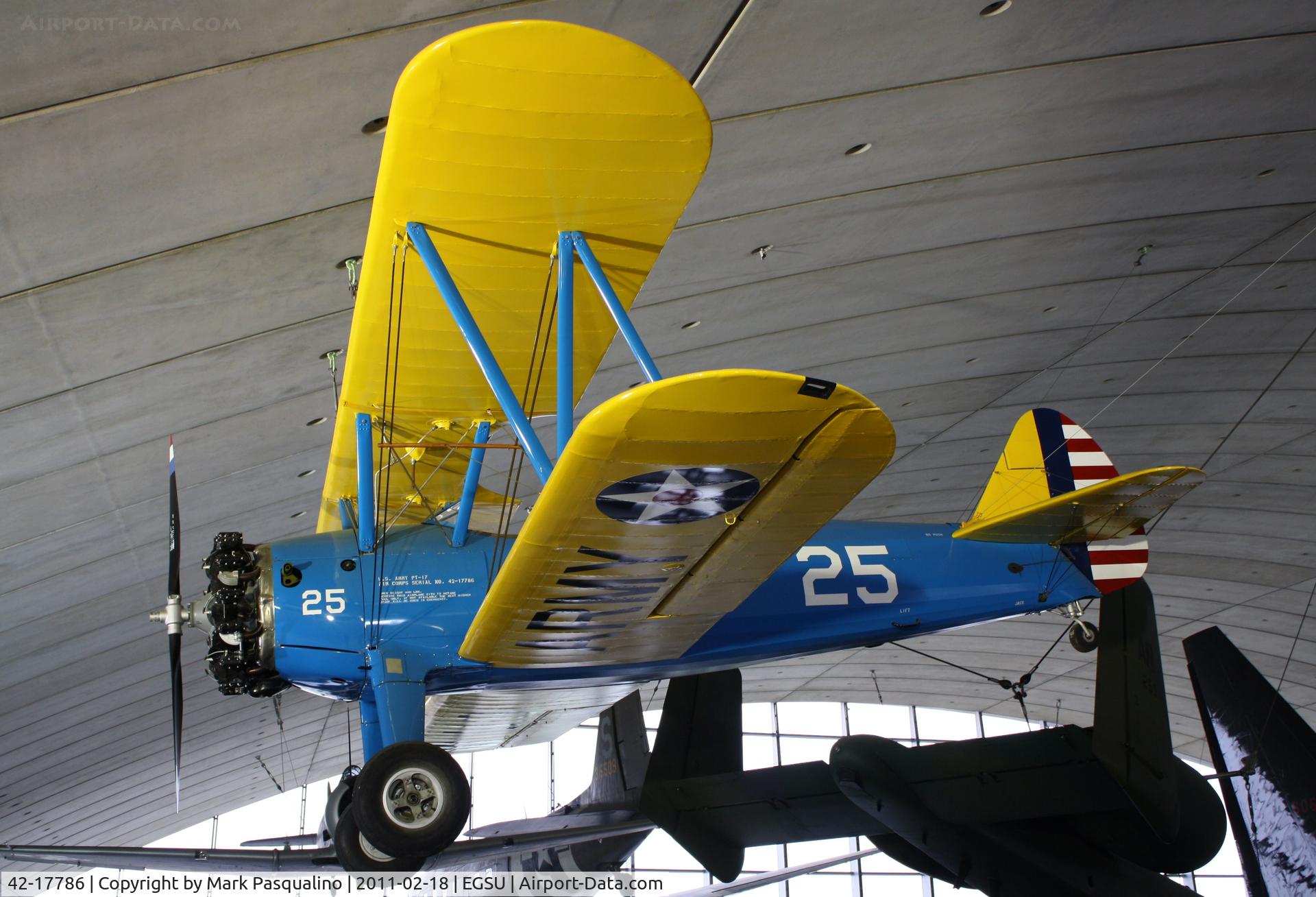 42-17786, 1941 Boeing PT-17 Kaydet (A75N1) C/N 75-1728, Stearman