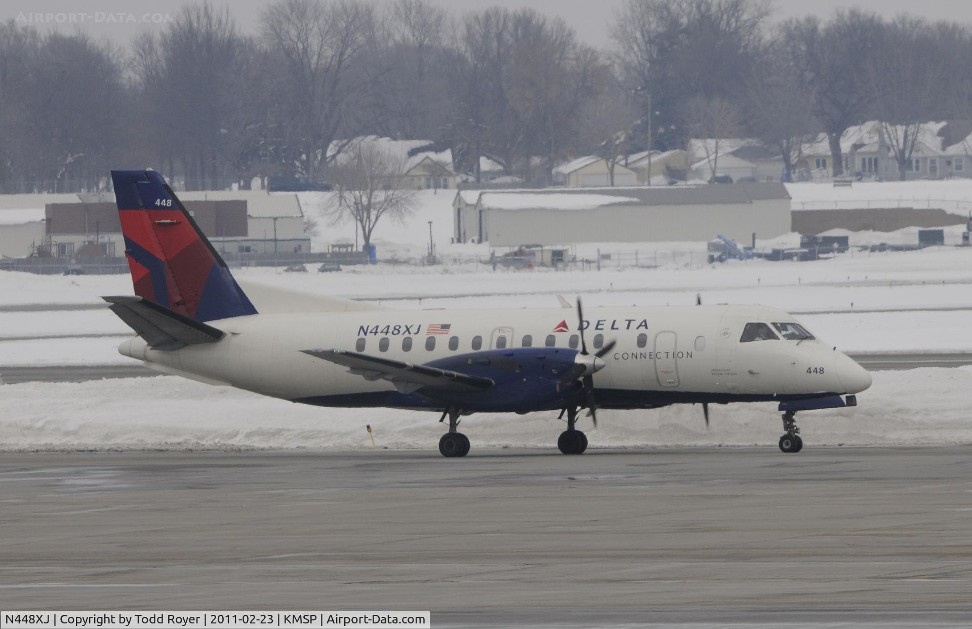 N448XJ, 1998 Saab 340B C/N 340B-448, Delta
