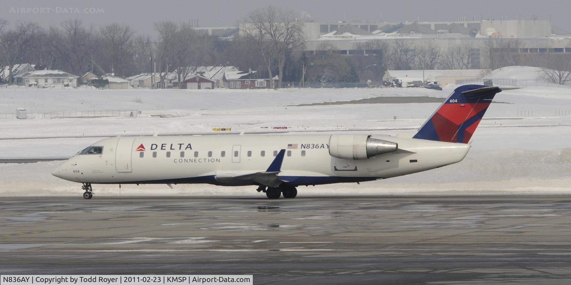 N836AY, 2005 Bombardier CRJ-200ER (CL-600-2B19) C/N 8036, Delta