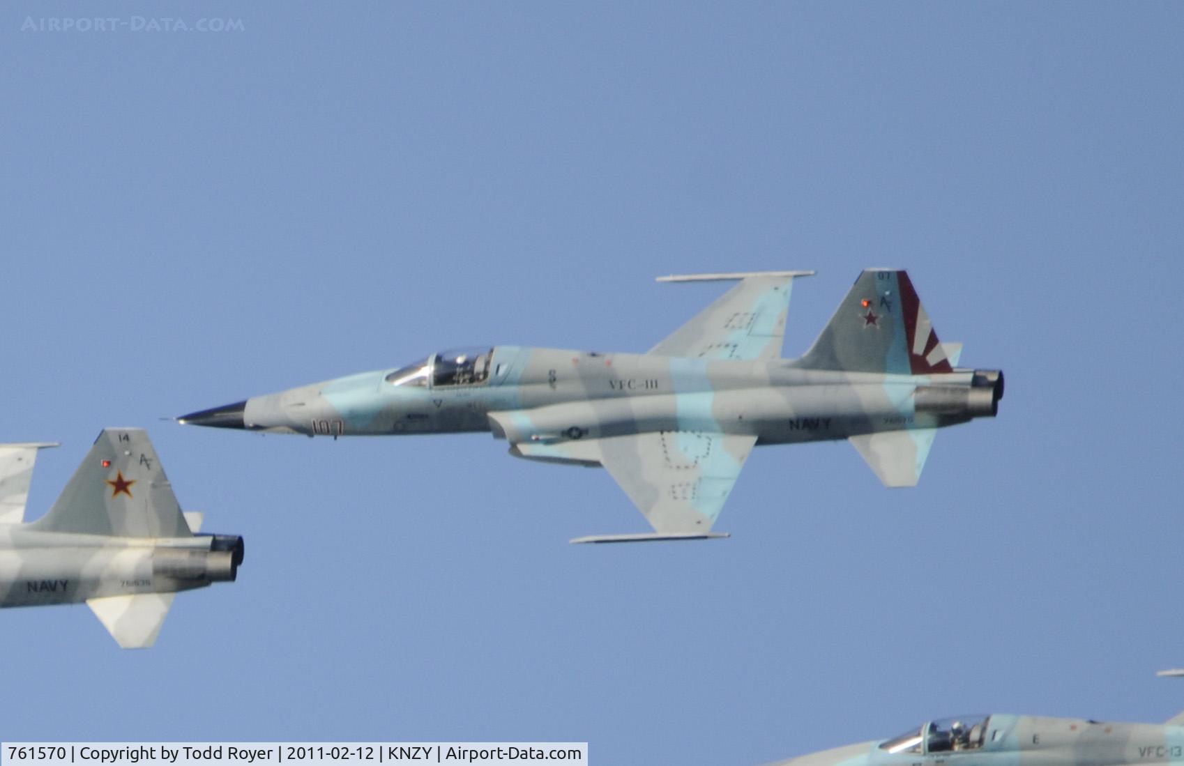 761570, Northrop F-5N Tiger II C/N L.1045, Centennial of Naval Aviation