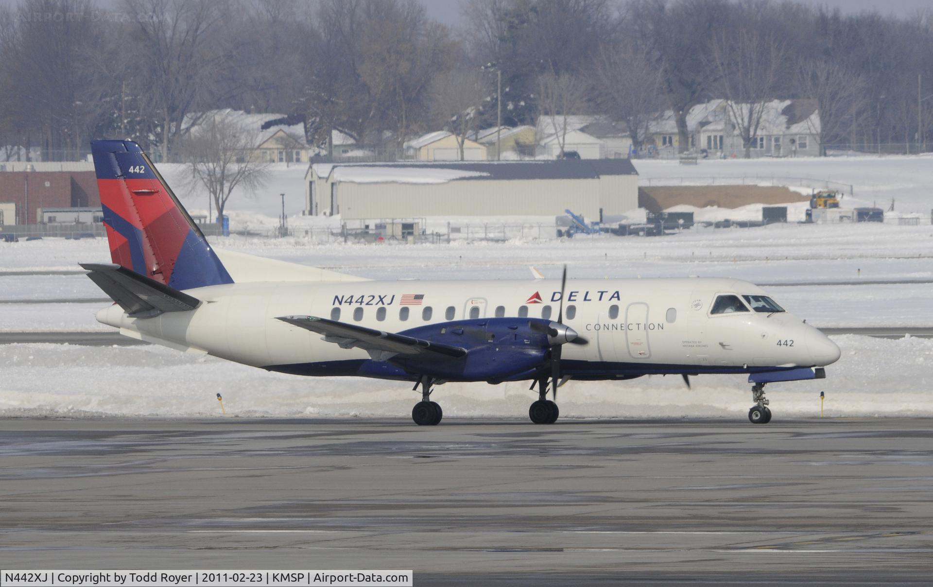 N442XJ, 1998 Saab 340B C/N 340B-442, Delta