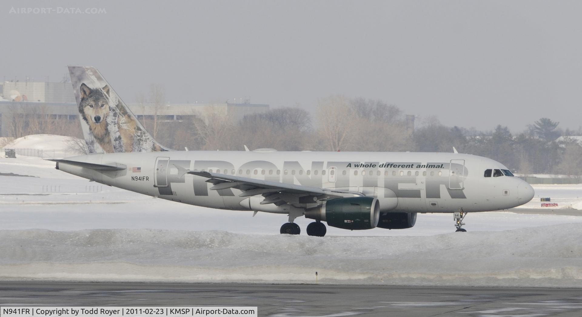 N941FR, 2005 Airbus A319-112 C/N 2483, Frontier