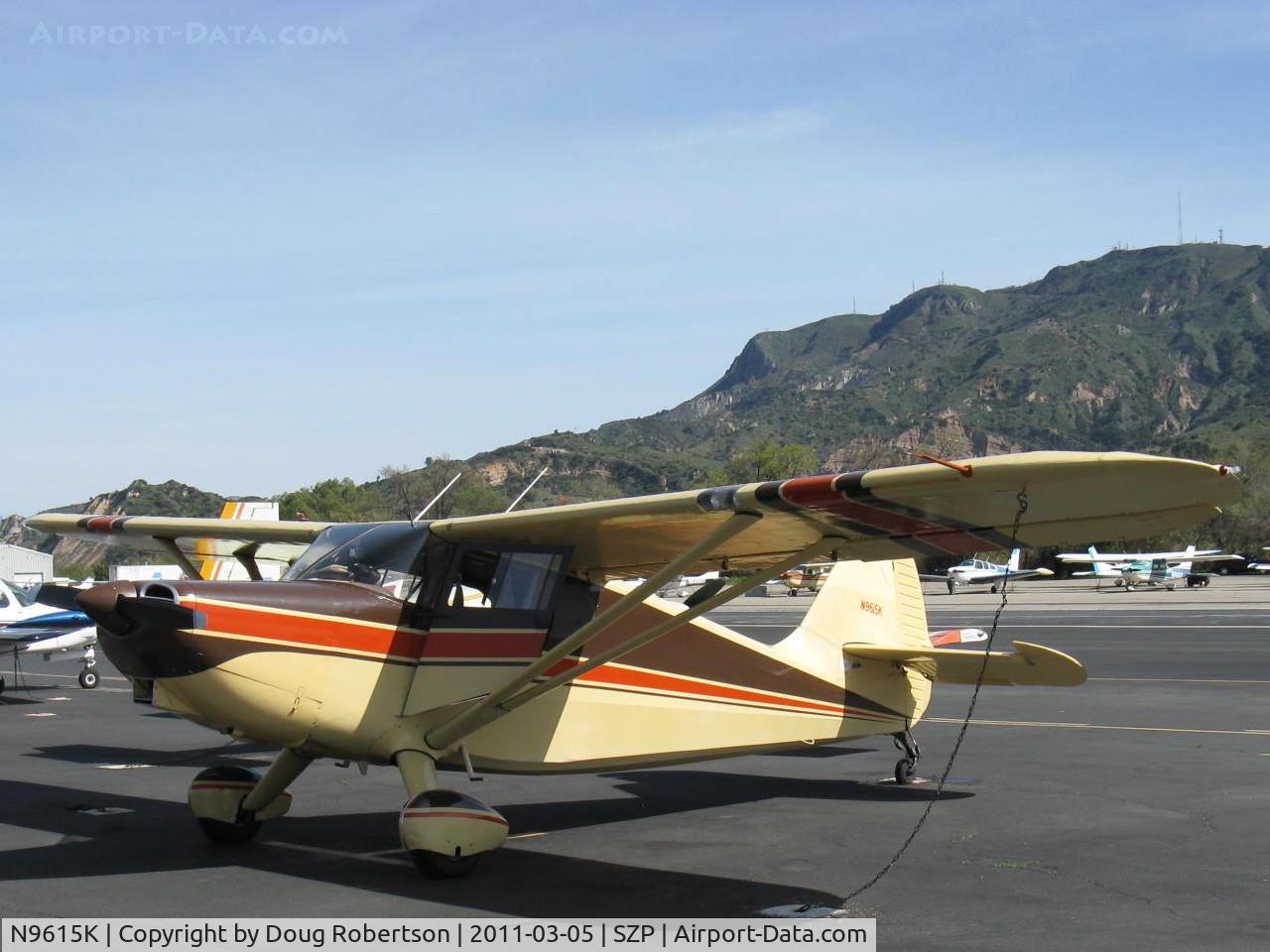 N9615K, 1947 Stinson 108-2 Voyager C/N 108-2615, 1947 Stinson 108-2 VOYAGER, Franklin 6A4165 165 Hp