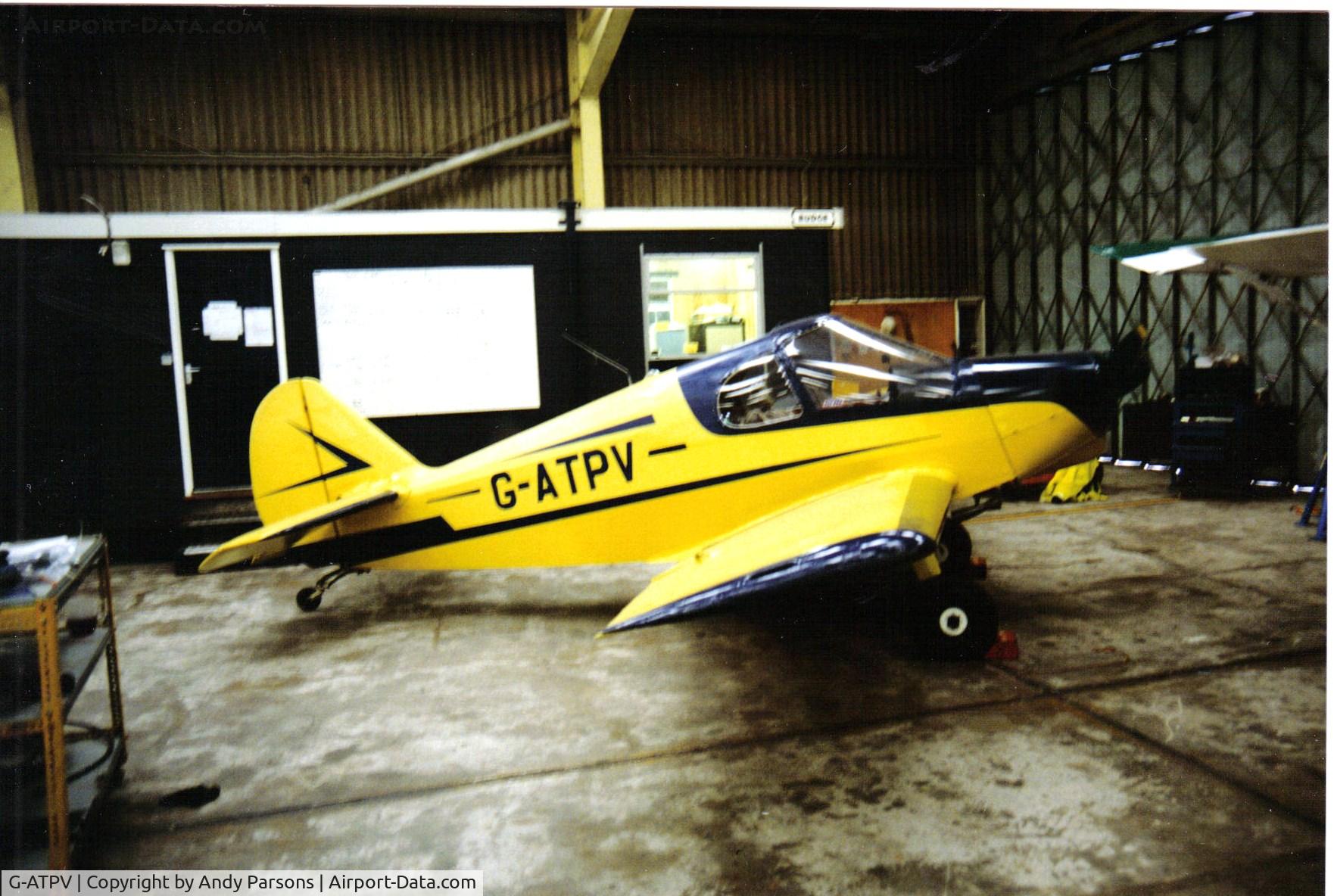G-ATPV, 1959 Gardan Minicab (JB01 Standard) C/N JB-01, Taken a good few years ago not sure where (scanned print)