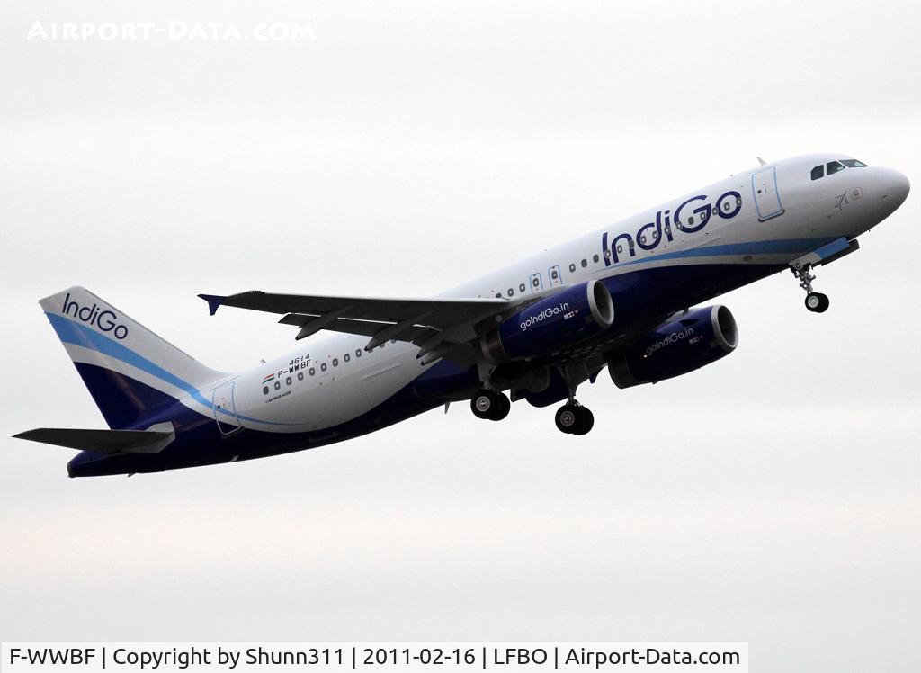 F-WWBF, 2011 Airbus A320-232 C/N 4614, C/n 4614 - To be VT-IEC