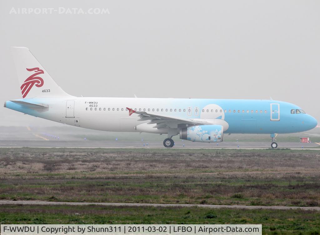 F-WWDU, 2011 Airbus A320-232 C/N 4633, C/n 4633 - For Shenzhen Airlines in special c/s... not finished...