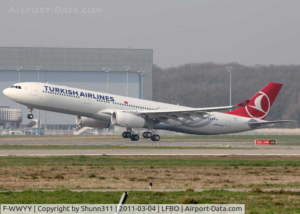 F-WWYY, 2011 Airbus A330-343X C/N 1212, C/n 1212 - To be TC-JNM
