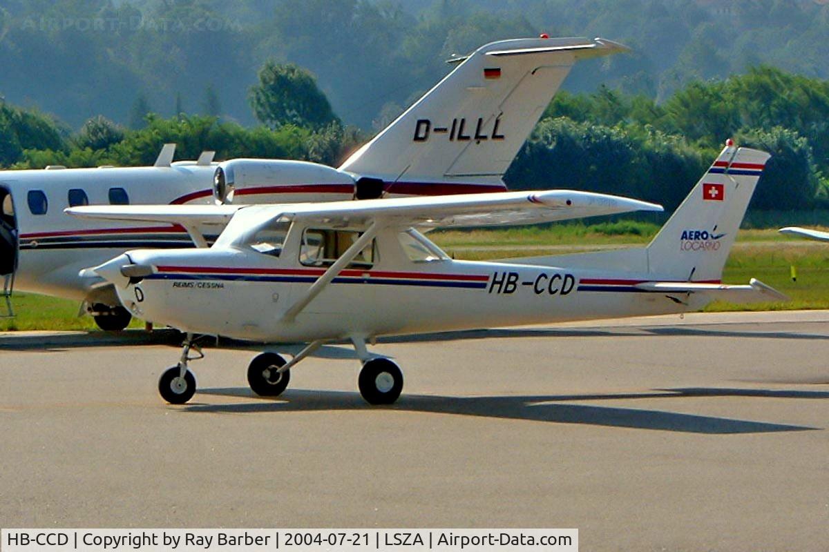 HB-CCD, 1979 Reims F152 C/N F15201565, R/Cessna F.152 [1565] Lugano~HB 21/07/2004